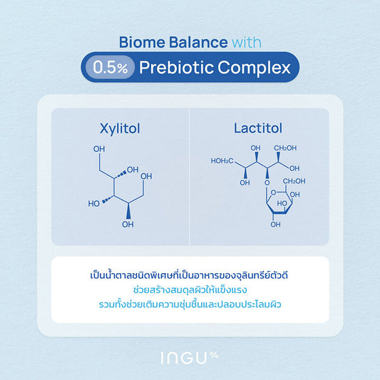 INGU Hydrating Cleanser - Biome Balance 100ml - Beauty Buddy