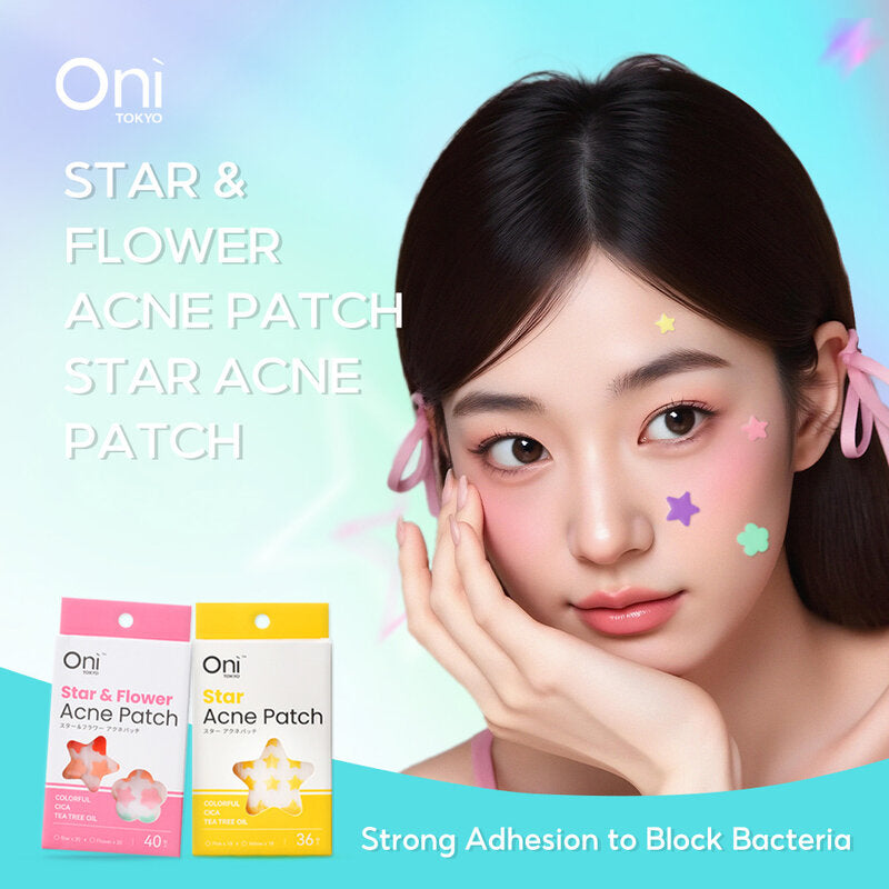 Oni Star & Flower Acne Patch 40 Dots #star #flower