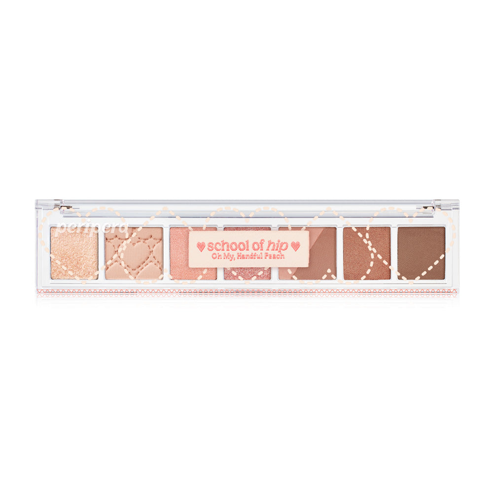 Peripera Eyeshadow Palette - 8 Shades in Oh My Handful Peach - Beauty Buddy