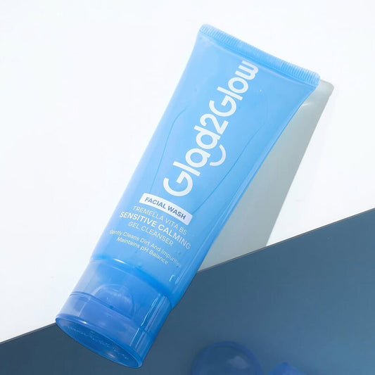 Glad2Glow Gel Cleanser - Tremella & Vitamin B5 for Sensitive Skin - Beauty Buddy