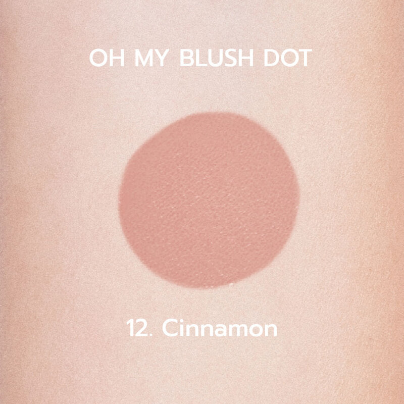 2P Original Oh My Blush Dot 3g #BD-12 Cinnamon
