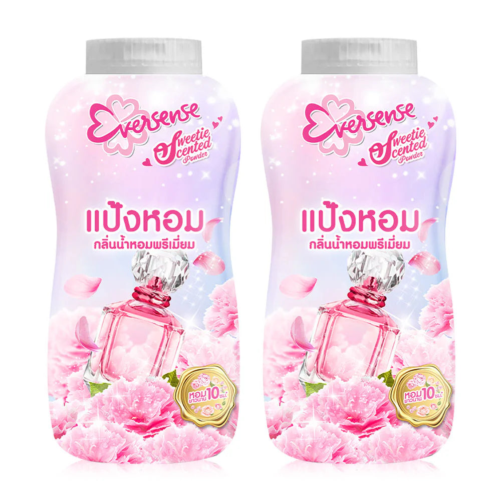 Eversense Sweet Scented Talcum Powder 180g X 2pcs