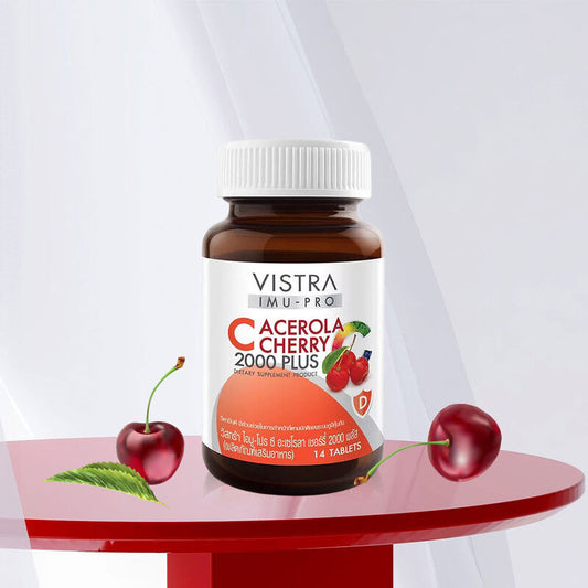 VISTRA Imu-Pro C Acerola Cherry 2000 Plus 14 Tablets