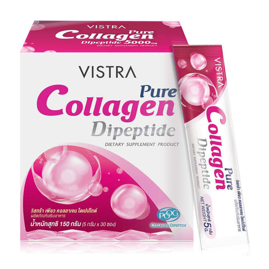 Vistra Pure Collagen Dipeptide 5000mg 30 Sachets