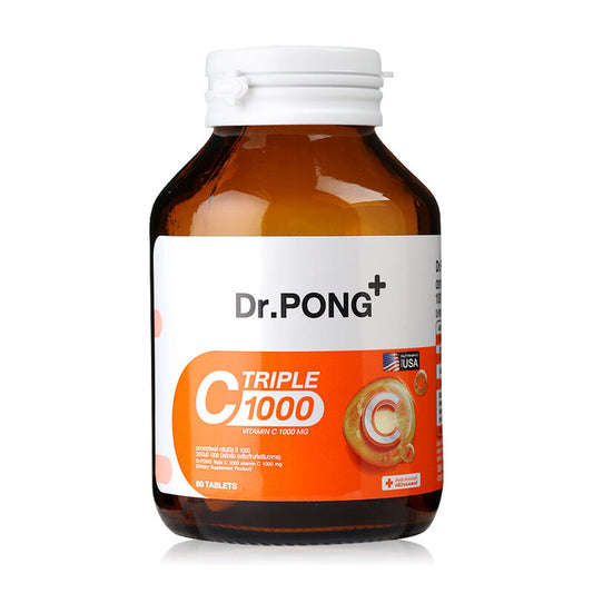 Dr.PONG Triple C 1000 Vitamin C 1000mg 60 Tablets