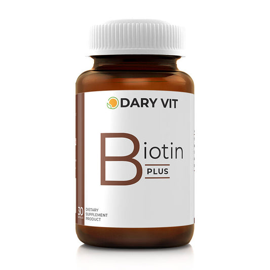 Dary Vit Biotin 30 Capsules Dietary Supplement 30 Capsules