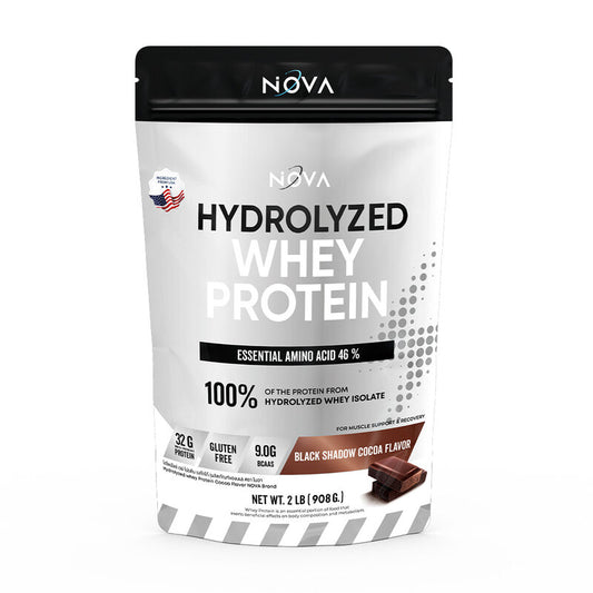 NOVA Hydrolyzed Whey Protein Cocoa 908g
