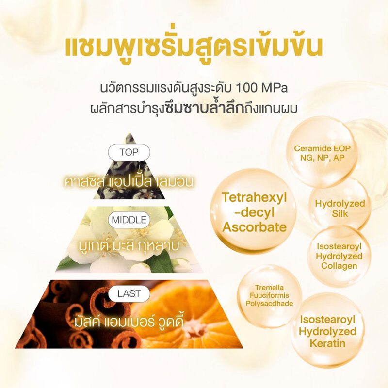 UNLABEL LAB Repair Vitamin C Damage Care Shampoo Refill 310ml