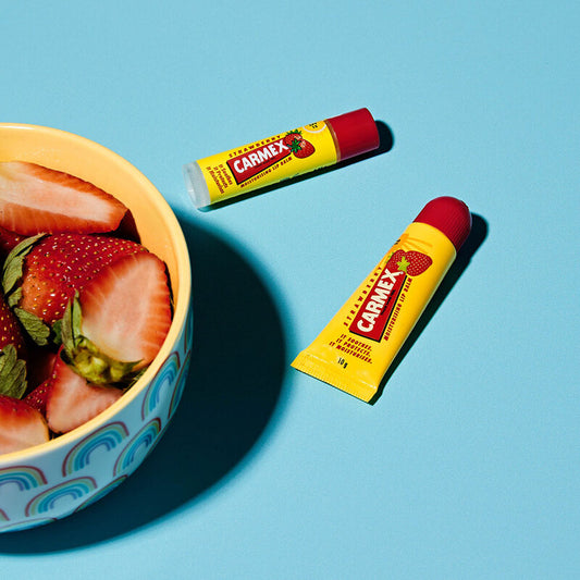 Carmex Strawberry Lip Balm Squeeze Tube 10g