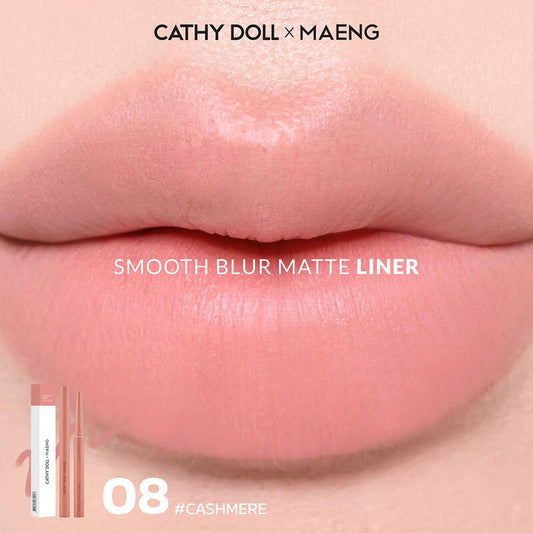 Cathy Doll x Maeng Smooth Blur Lip Liner 0.4g #08 Cashmere