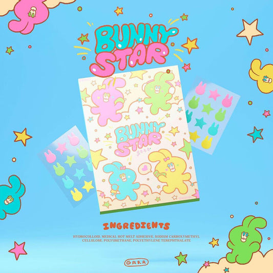 grrrbeauty Hydrocolloid Acne Patches Bunny Star 24 Dots #BunnyStar