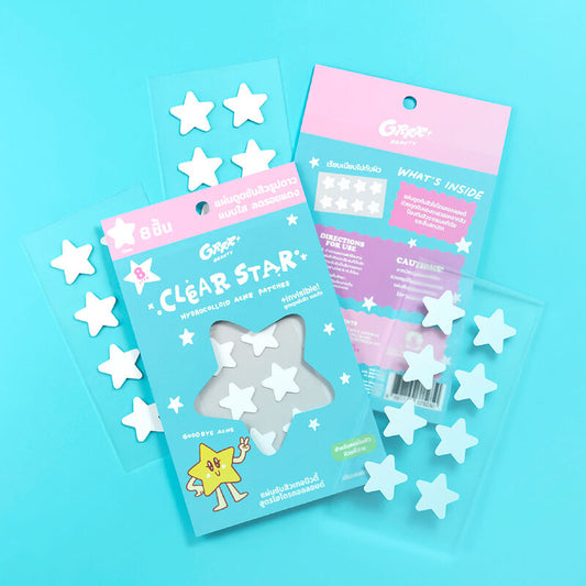 grrrbeauty Mini Clearstar Hydrocolloid Acne Patches 8 Dots