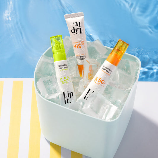 Lip It Umbrella Sun Balm SPF50+ PA++++ 8g #02 Yuzu Orange