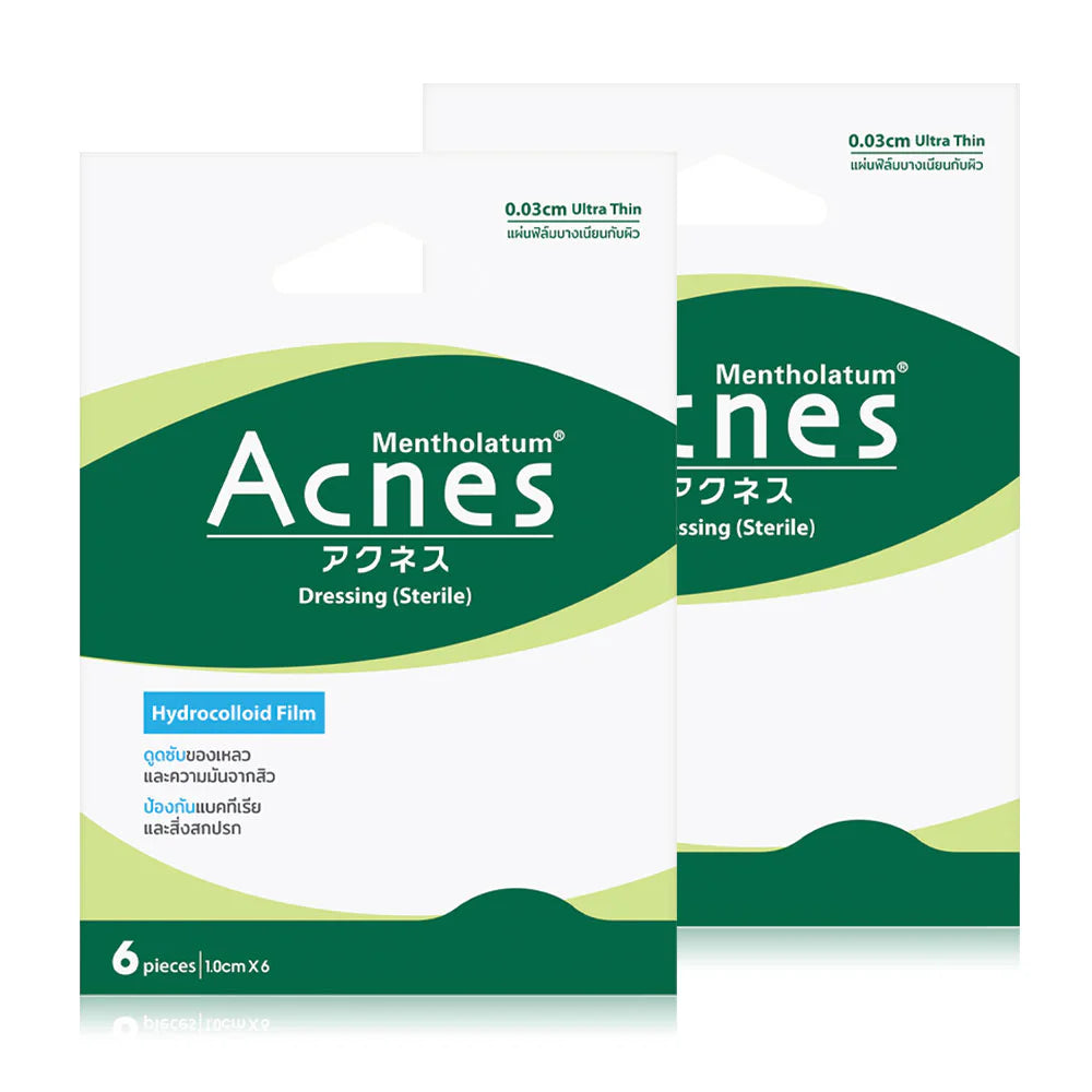 Mentholatum Acnes Dressing Sterile Acne Patch 6 Dots x 2pcs