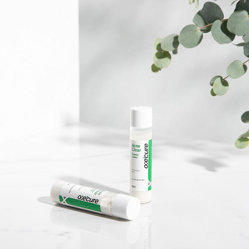 Oxe Cure Powder Lotion - Acne Clear Formula for Prone Skin - Beauty Buddy