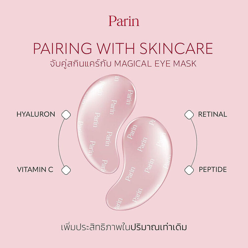 Parin Magical Eye Mask 1 Pair #Sky Blue