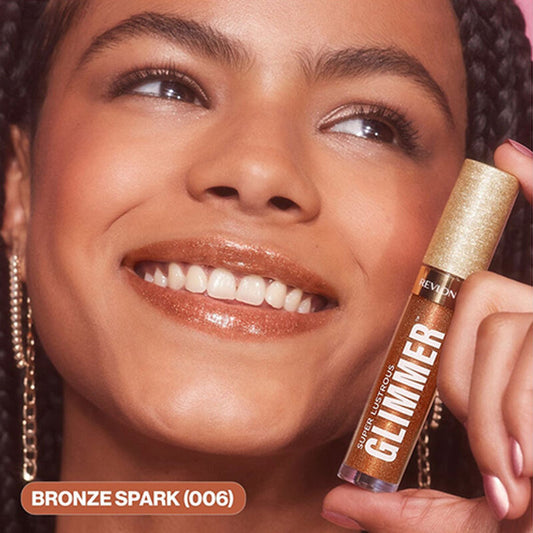 Revlon Super Lustrous Glimmer Gloss 3.8g #006 Bronze Spark