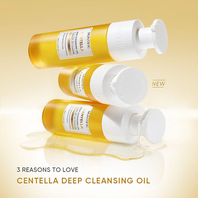 SKINTIFIC Centella Deep Cleansing Oil 200ml