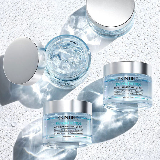 SKINTIFIC 5% Panthenol Acne Calming Water Gel 45g