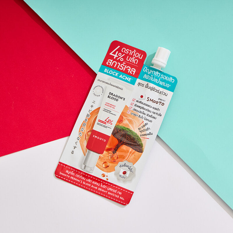 Smooto Dragon's Blood Acne Bright Booster Gel 20g