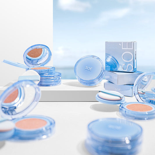 SOE CUSHION Radiant White Smooth And Glow Cushion SPF42 PA+++ 15g #00 Ivory Beige