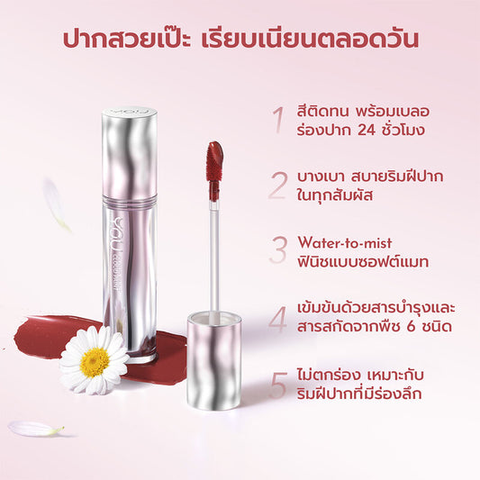 Y.O.U Cloud Paint Airy Fixing Lip Tint 3g #R199