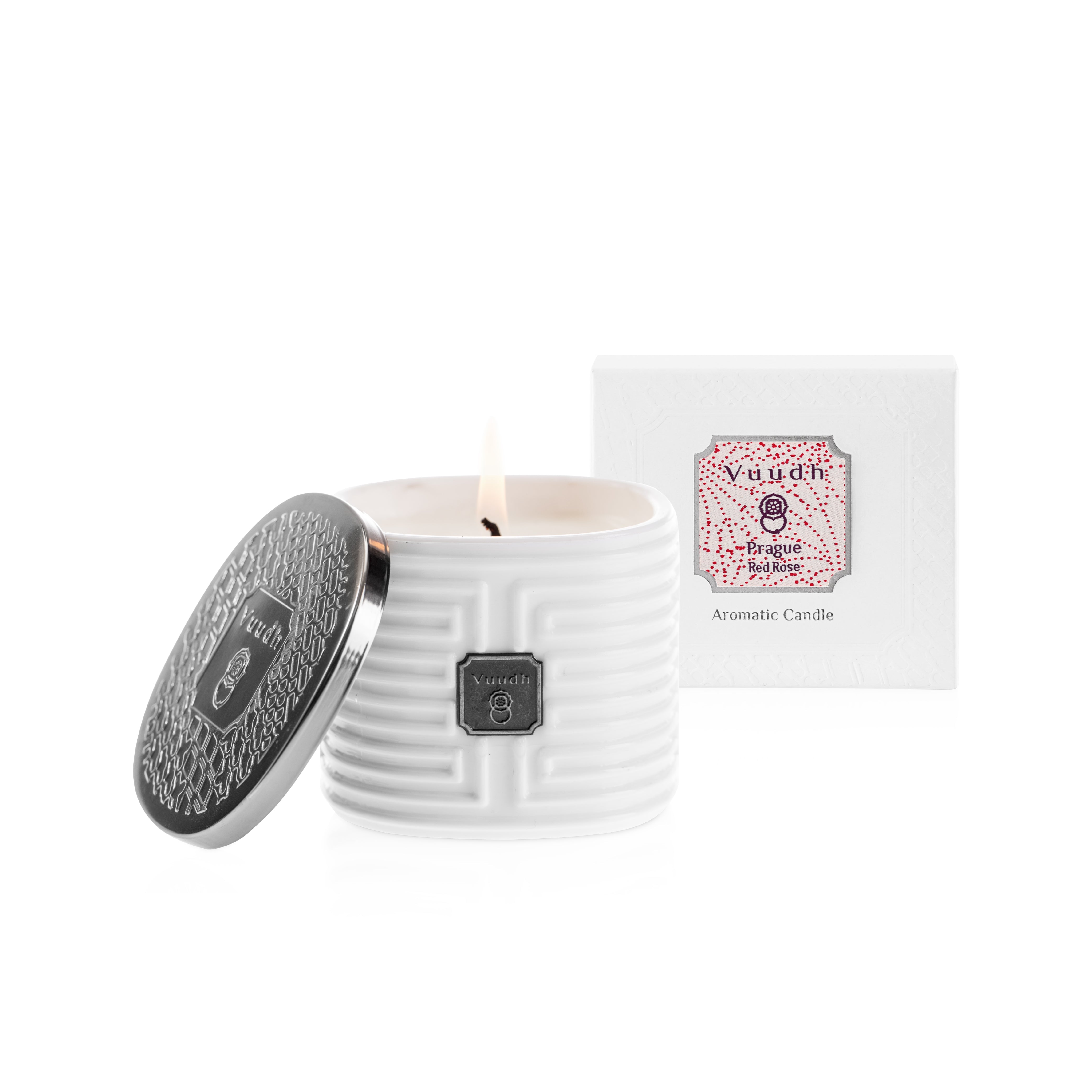 Harnn Vuudh Scented Candle - Prague (Red Rose) 190 g.
