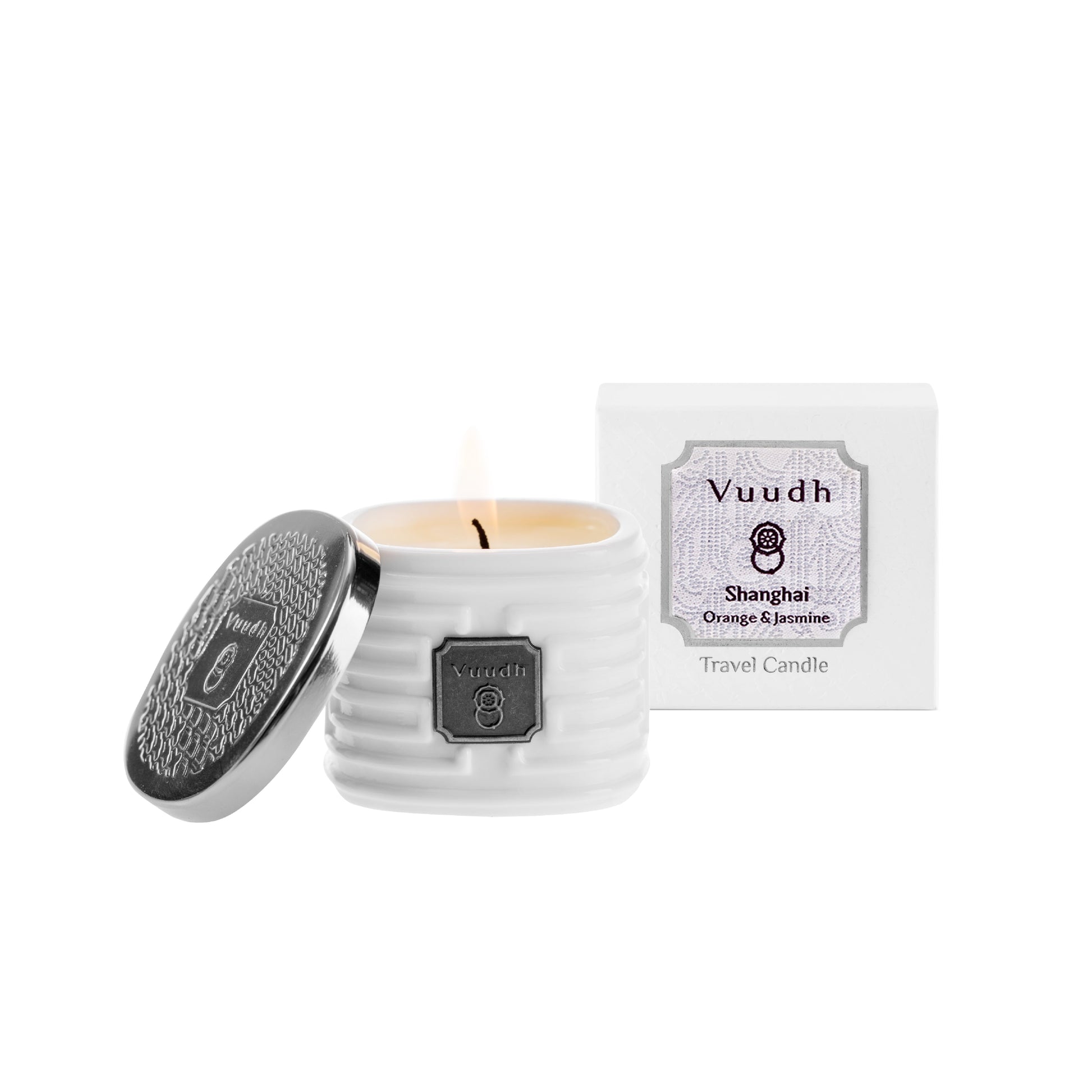 Harnn Vuudh Travel Candle - Shanghai (Neroli & Jasmine) 35 g.