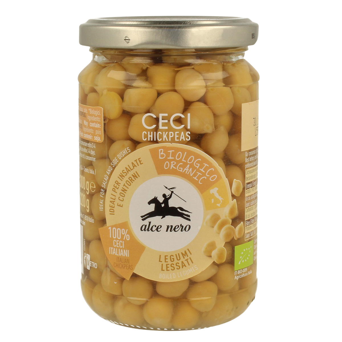 Alce Nero Organic Boiled Chickpeas