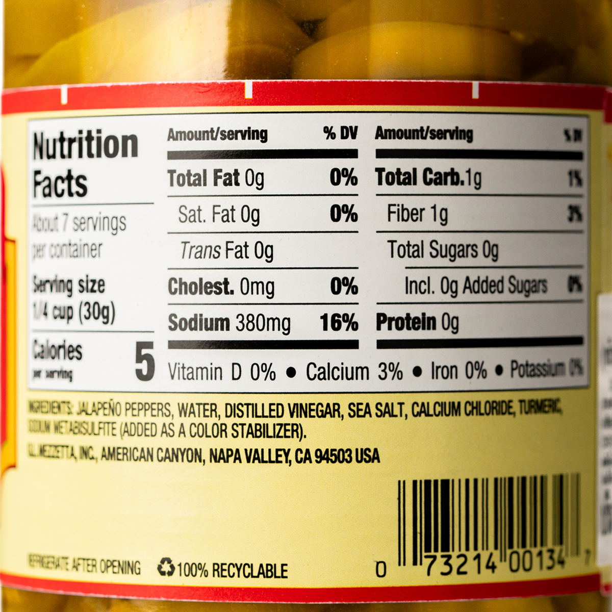 Mezzetta Deli Sliced Hot Jalapeno Pepper