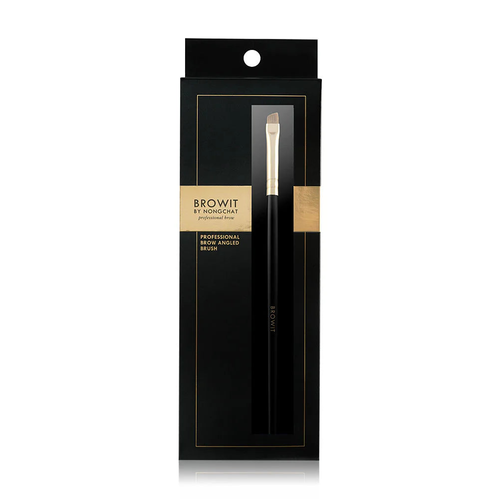 Browit Brow Angled Brush - Real Mink Hair Bristles