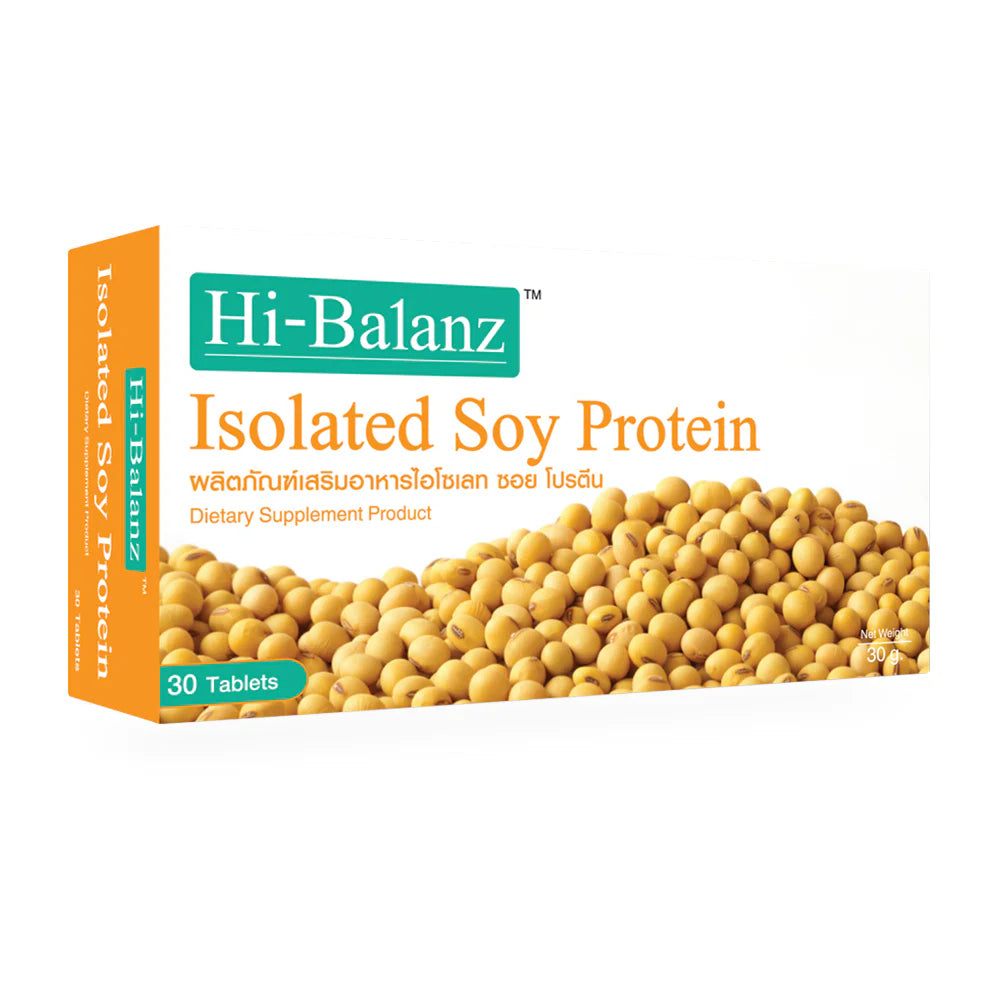 Hi-Balanz Isolated Soy Protein 800mg 30 Tablets