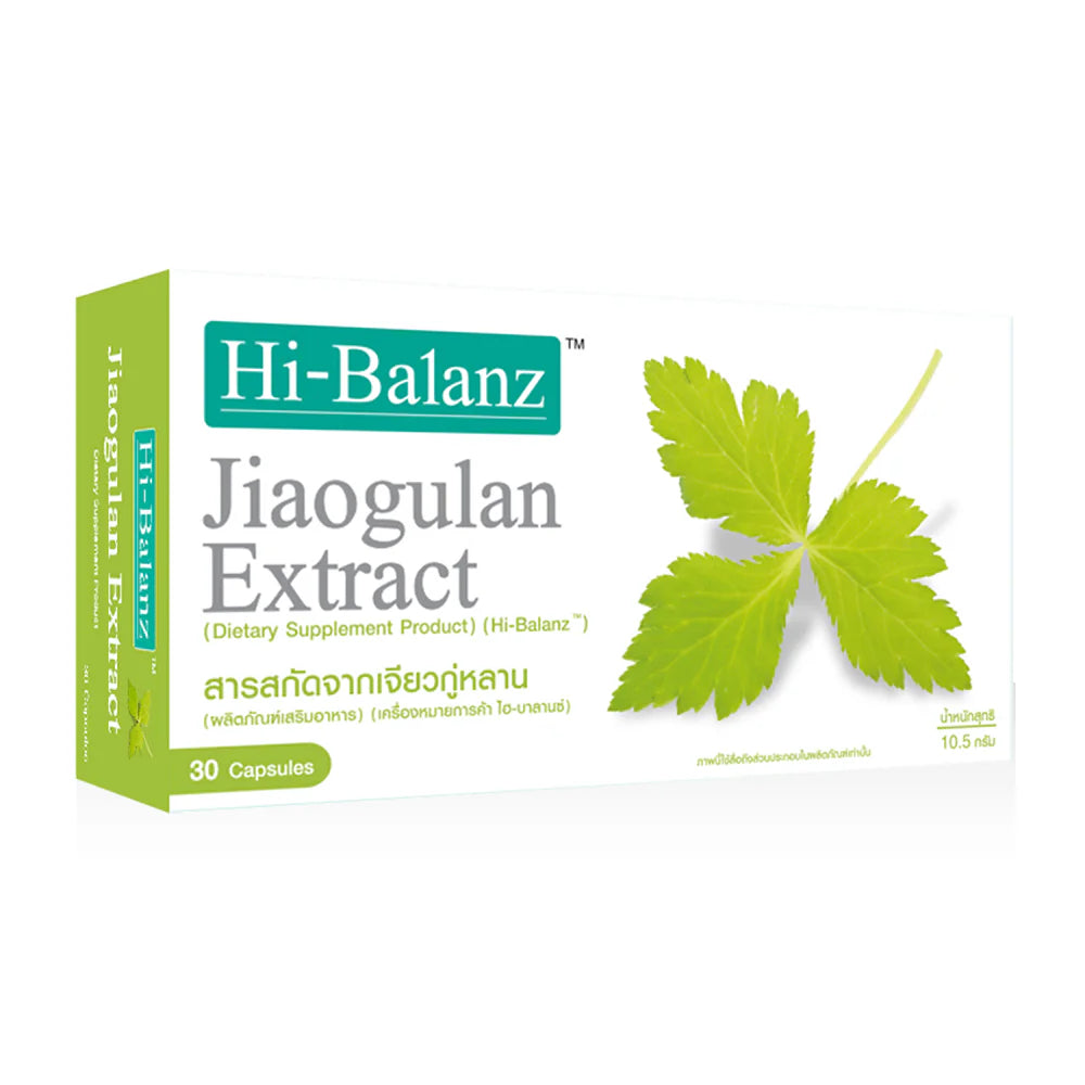 Hi-Balanz Jiaogulan Extract Dietary Supplement 30 Capsules