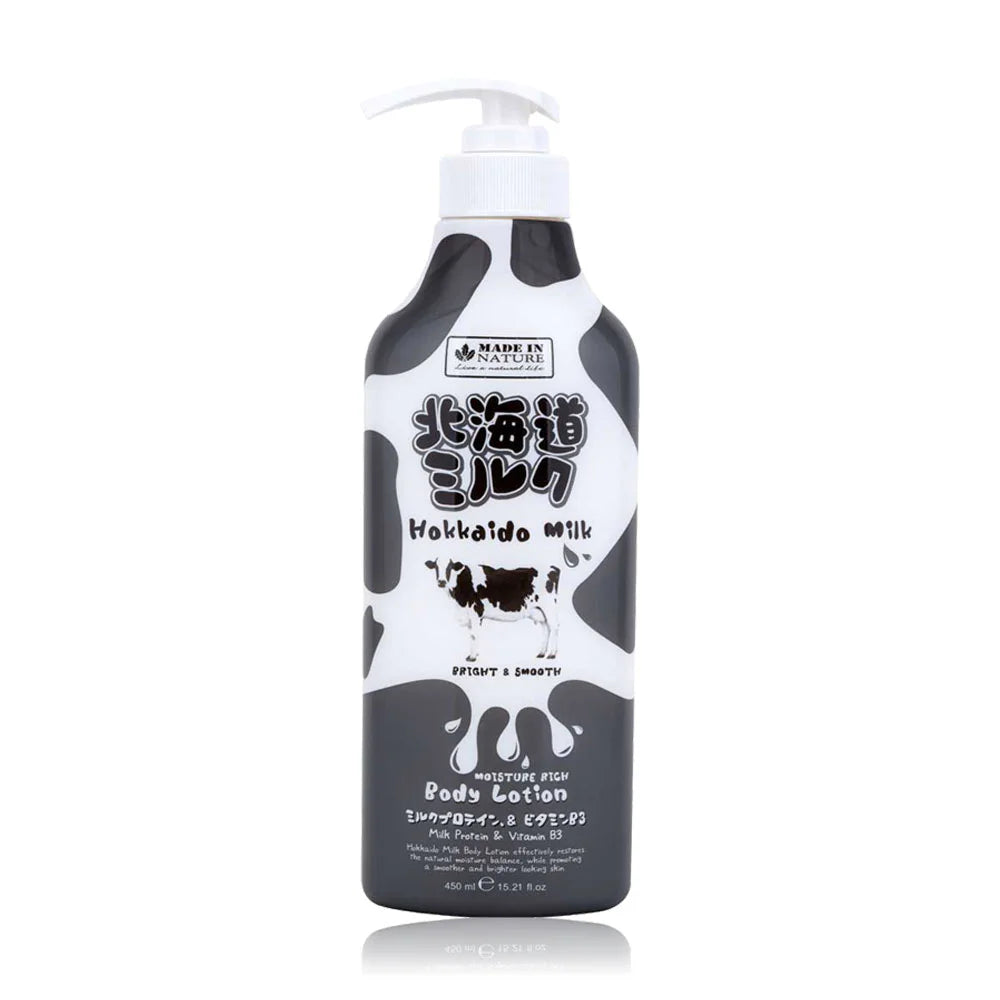Beauty Buffet Made In Nature Hokkaido Milk Moisture Rich Body Lotion 450ml
