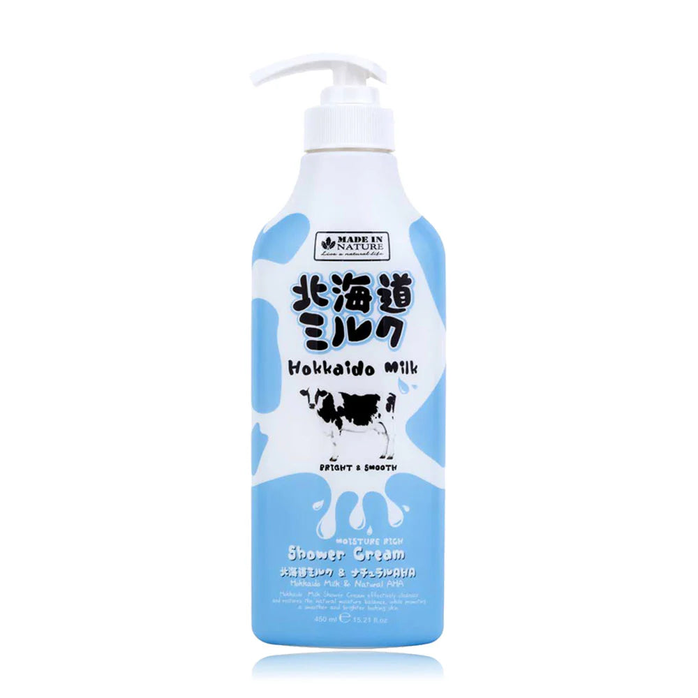 Beauty Buffet Made In Nature Hokkaido Milk Moisture Rich Shower Cream 450ml