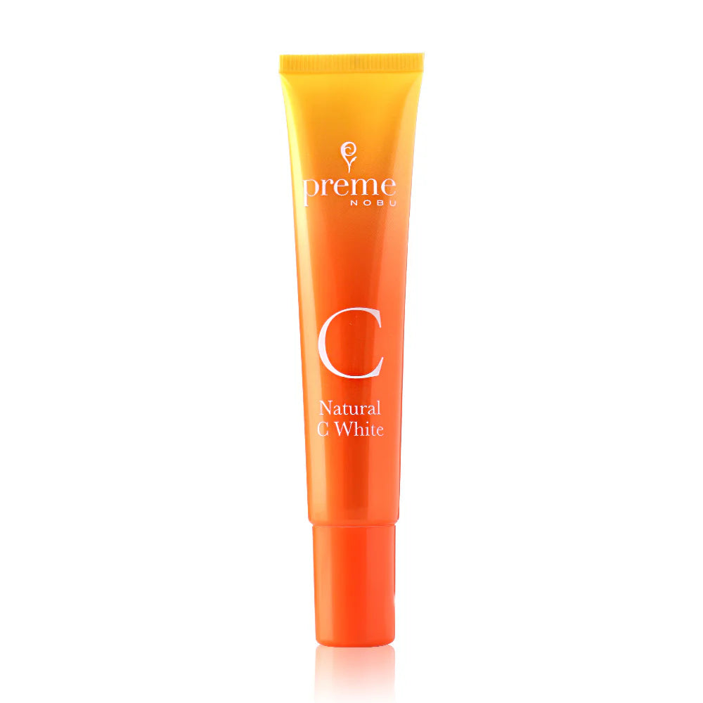 Preme Nobu Natural C White Skin Care Serum Cream Rich in Vitamin C 30g
