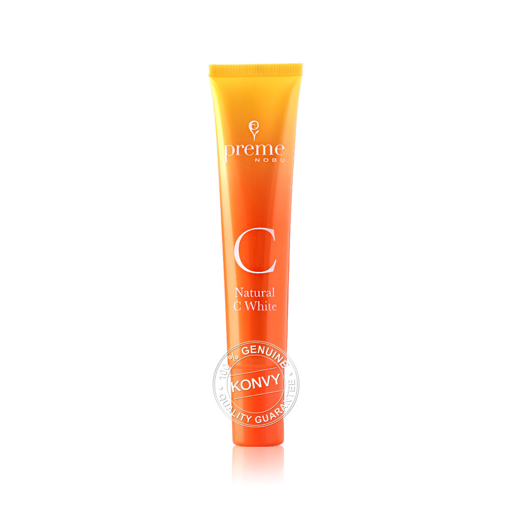 Preme Nobu Natural C White Skin Care Serum Cream Rich in Vitamin C 30g