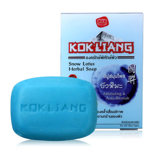 Kokliang Herbal Soap Snow Lotus 90g