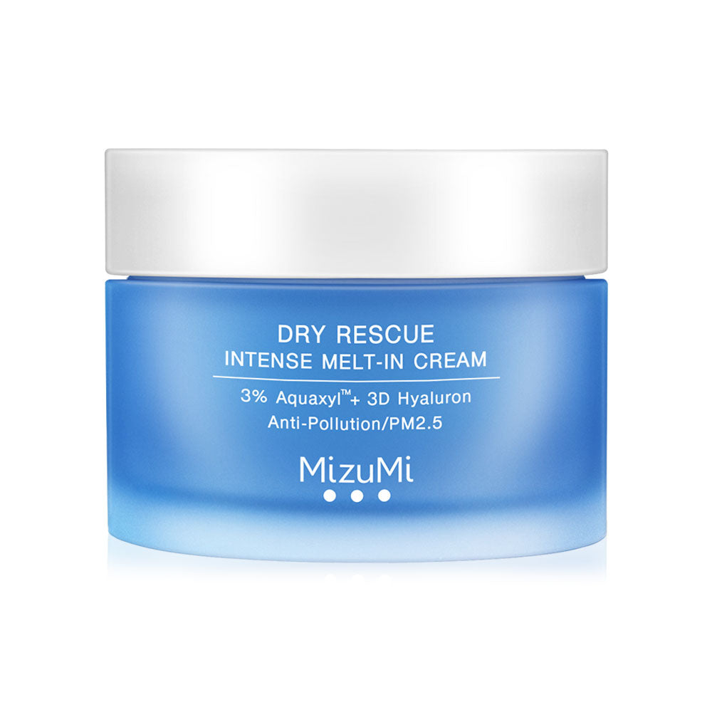 MizuMi Moisturizer - Dry Rescue Intense Melt-In Cream for Anti-Pollution