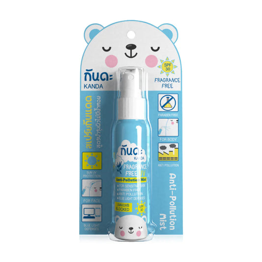 Kanda Fragrance Free Anti-Pollution and UV Mist 45ml