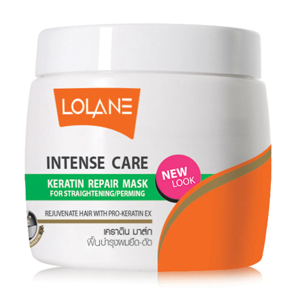 Lolane Intense Care Keratin Repair Mask for Straightening & Perming 200g