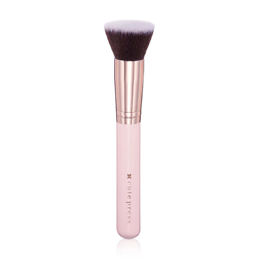 Cute Press Foundation Brush - Rose Gold Edition for Flawless Blending - Beauty Buddy
