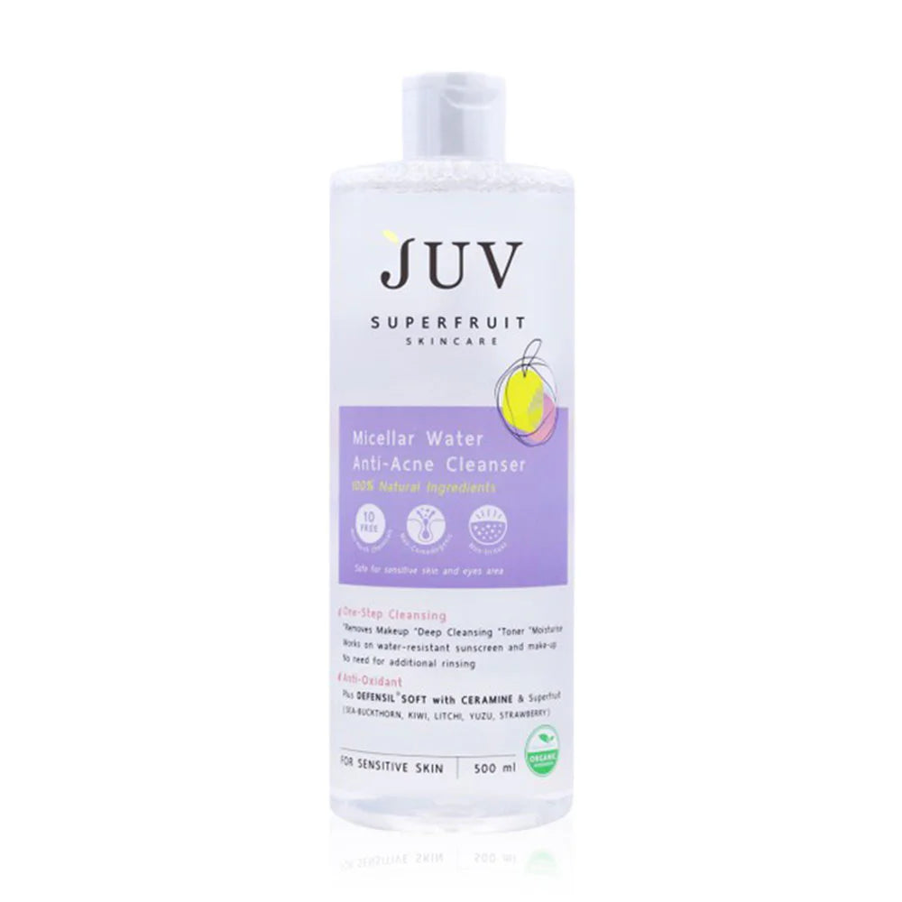 Juv Micellar Water - Anti-Acne Cleanser 500ml