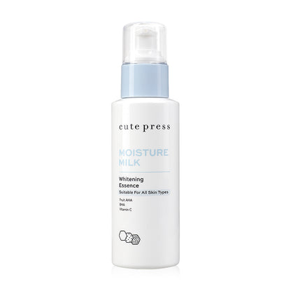 Cute Press Whitening Essence - Milk Protein & AHA Formula - Beauty Buddy