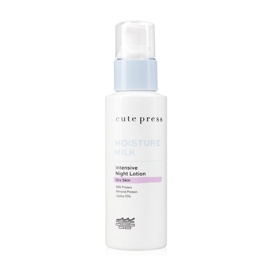 Cute Press Night Lotion - Moisture Milk with Almond Seed Protein - Beauty Buddy