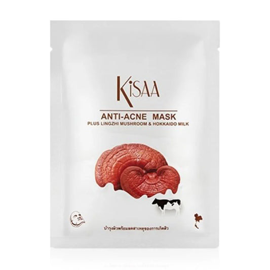 Kisaa Anti-Acne Mask - Ganoderma Extract & Hokkaido Milk - Beauty Buddy