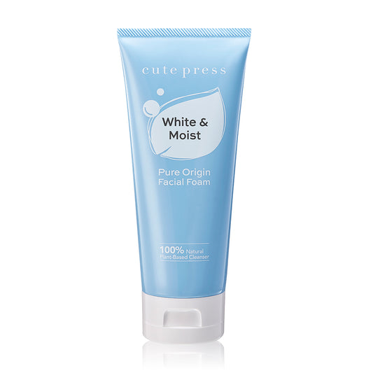 Cute Press Facial Foam - White & Moist Formula - Beauty Buddy