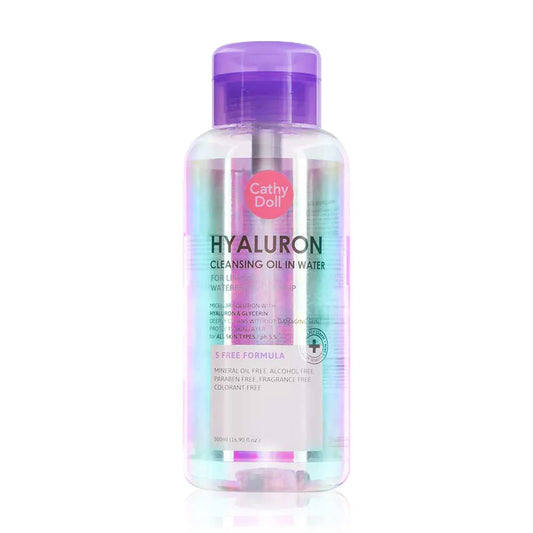 Cathy Doll Cleansing Oil - Hyaluron Formula 500ml - Beauty Buddy