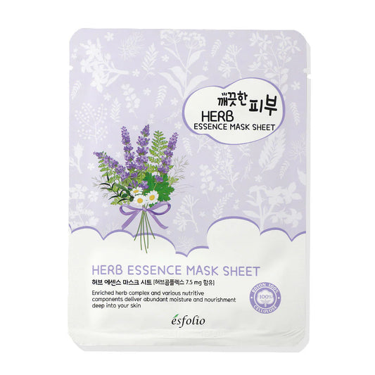 Esfolio Pure Skin Herb Essence Mask Sheet 25ml