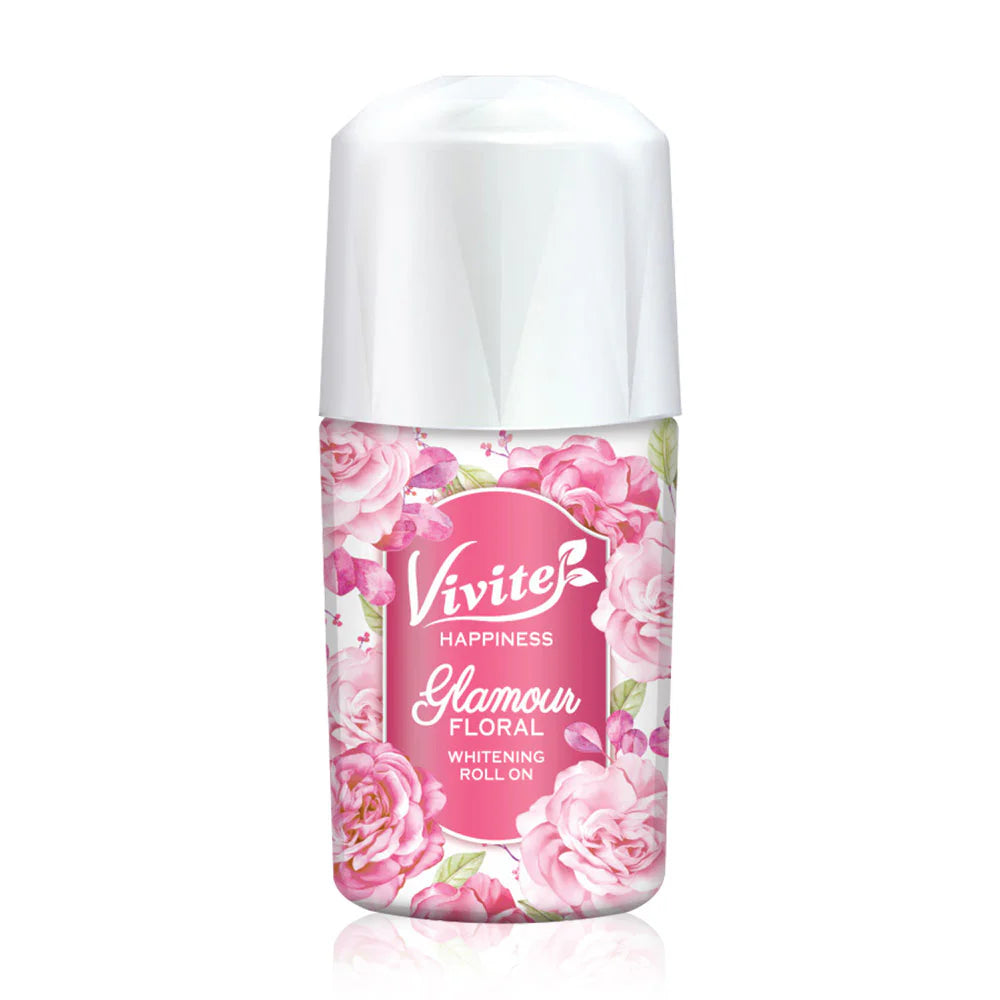 Vivite Happiness Glamor Floral Whitening Roll On 20ml
